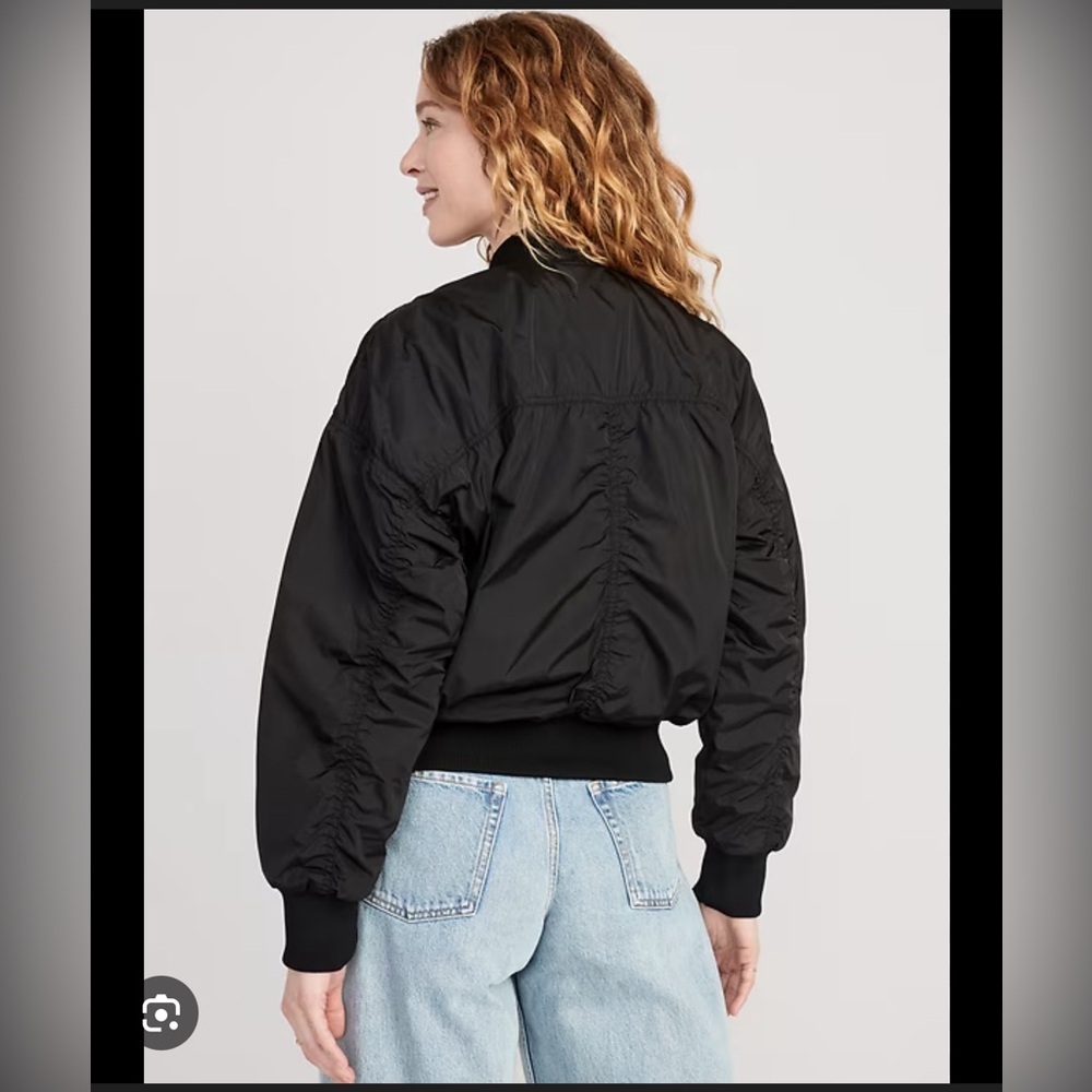 Old Navy Go-H20 Oversized Bomber Jacket